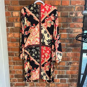 B.O.G Collective womens high hopes long sleeve boho festival kimono black M/L thumbnail 5