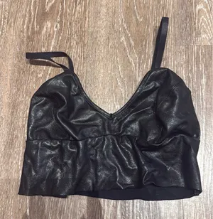Commando Faux Leather Crop Top thumbnail 1