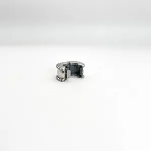 Pandora Silver Beveled Authentic Bead Clip Spacer thumbnail 2