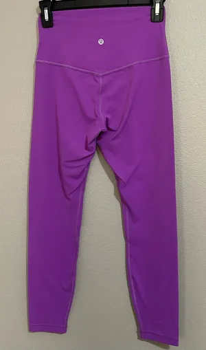 Lululemon Align Pant Purple High Rise Athletic Leggings Women’s Size 6 thumbnail 1