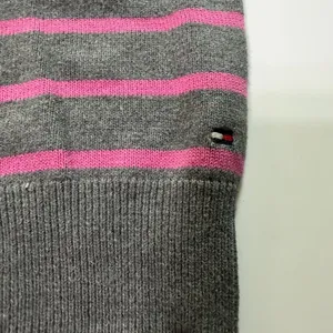Tommy-hilfiger Women's striped sweater pima cotton boxy thumbnail 3