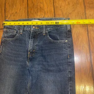 Levi’s signature bootcut denim blue jeans pants woman’s size 29 EUC thumbnail 5