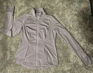 90 Degrees by Reflex Jacket Athletic Zip-Up Brown thumbnail 1
