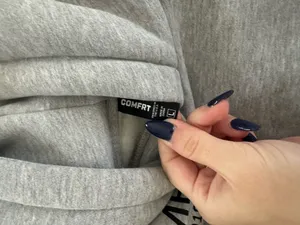 Comfort hoodie Gray Size L thumbnail 3