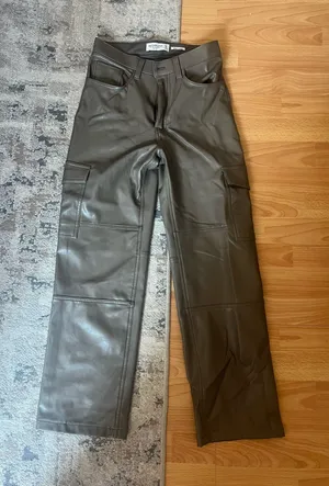 Abercrombie Leather Cargo Pants thumbnail 1