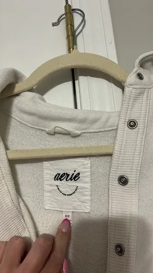 Aerie Snap Sweatshirt thumbnail 2