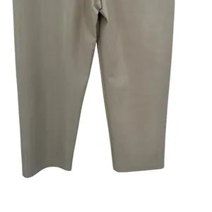 Aritzia Wilfred The Melina Pants Vegan Leather‎ Cropped Beige Size 10 thumbnail 8