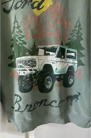 Vintage Ford Bronco Crew Green thumbnail 2