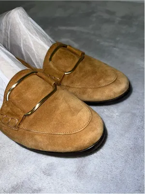 Women's FRAME Brown Suede Loafers Flats Size 39.5 thumbnail 4