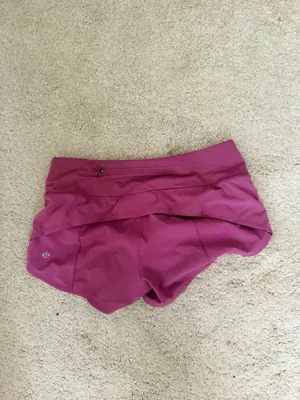 Lululemon Shorts Speed Up 2.5" plum color thumbnail 2