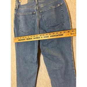 Everlane The Curvy Cheeky Jean Women’s 28 High Rise Crop Straight Leg thumbnail 10