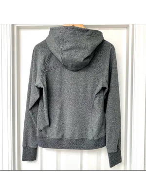 Lululemon Scuba Pullover Heathered Core Ultra Grey Size 6 thumbnail 5