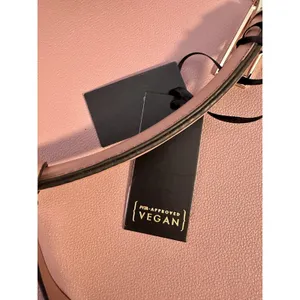Gramercy & Grand Satchel Bag Womens Medium Pink Faux Leather Vegan Zip Purse thumbnail 9