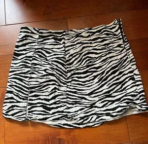 BDG Zebra Print Skirt thumbnail 1