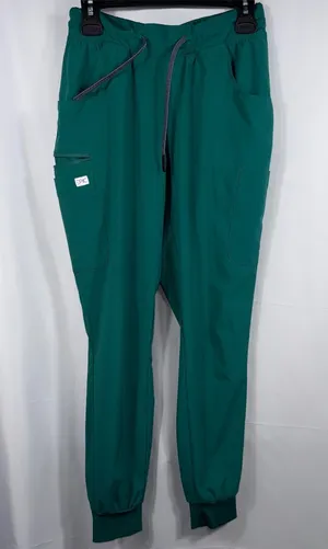 EPIC Scrubs Green Cargo Jogger Pants S/M Stretch thumbnail 1
