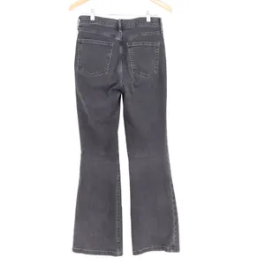 Gap Flare Jeans Womens 28/6 Charcoal Gray Denim Cotton Stretch Pockets High Rise thumbnail 7