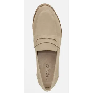 Vionic Cheryl II Loafers Womens Beige Suede Slip-On Size 9.5 Wide thumbnail 2