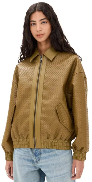 Lioness Green Bomber Jacket thumbnail 4