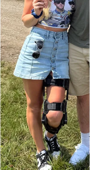 Jean Skirt American Eagle thumbnail 3