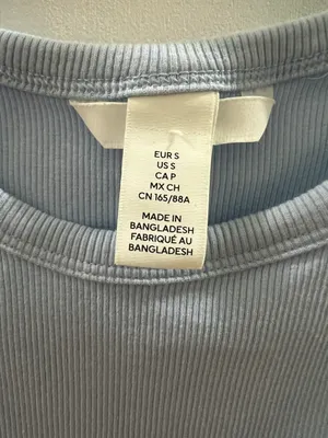 H&M Cropped Tank Top thumbnail 6