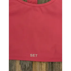 SET‎ ACTIVE Sportbody Pink Racerback Sports Bra Small Gym Yoga Athletic Run Gym thumbnail 3