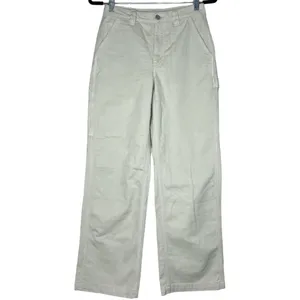 Aritzia TNA Greenwich Carpenter Pants High Waisted Twill Relaxed Size 0 thumbnail 2