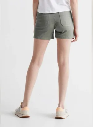 DU/ER Live Free Utility Shorts 33 Grey Green thumbnail 4