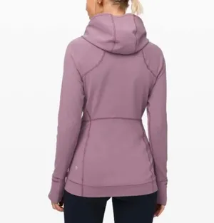 Lululemon Every Journey Hoodie Frosted Mulberry Size 8 Full Zip Jacket thumbnail 2