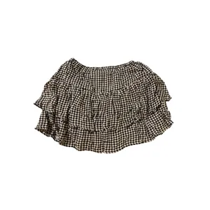 NEW Grayson Threads Black White Skort Skirt Gingham Size XS Stretch thumbnail 4