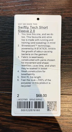 Lululemon All it takes Short sleeve shirt nulu thumbnail 5