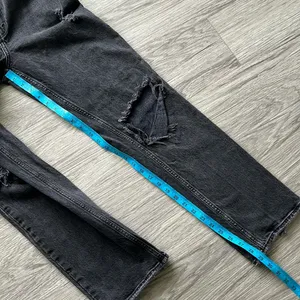 Abercrombie & Fitch - 90's Straight Ultra High Rise Size 28/6R Black Denim thumbnail 5