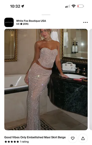 White Fox Boutique Sparkle 2 Piece Set thumbnail 3