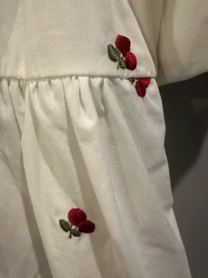 Altar'd State Embroidered Cherry Dress thumbnail 4