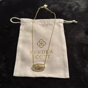 Kendra Scott Dollie Pendant Necklace, 14k Goldtone, NWT, $75 thumbnail 5
