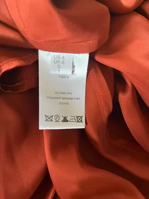 Sleeping with Jacque "Freudian" Silk Slip Dress in Copper. Size 4 thumbnail 9