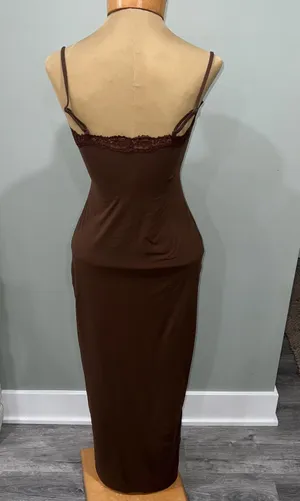 SKIMS Long Slip Dress thumbnail 3