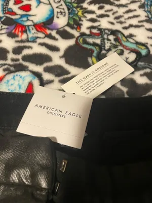 NWT American Eagle Outfitters Faux Leather Shorts thumbnail 4