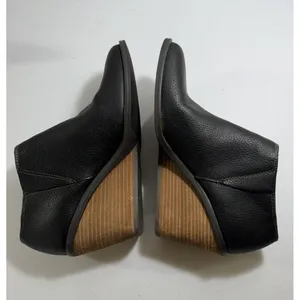 Dr Scholls Platform Wedge Sz 9.5 High Heel Work It Bootie Ankle Zip‎ Shoes thumbnail 5