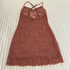 Victoria’s Secret Dusty Rose Nightie Sz S Small See Through Lace Slip Lingerie thumbnail 9