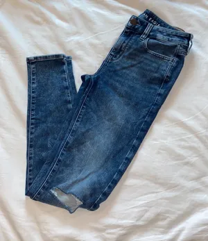 American Eagle Outfitters Distressed Jeans thumbnail 1