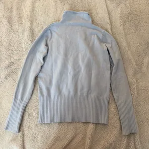 French Connection Powder Blue Mock Neck Sweater thumbnail 2