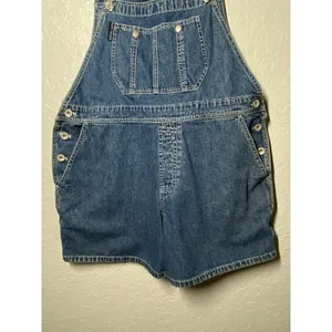 Vintage 90's DKNY Women's Blue Overalls Cotton Streetwear Casual thumbnail 2