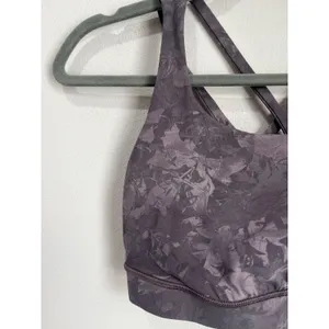 Lululemon Strappy Back Sports Bra Yoga Pilates Gym Athleisure‎ Sz 6 thumbnail 5