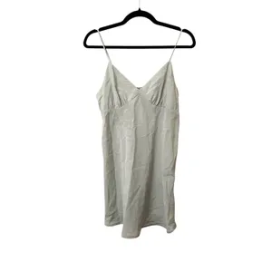 MADEWELL Layton Mini Slip‎ Dress Sage Mist Sz 2 thumbnail 2