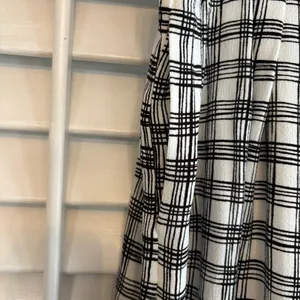 New York & Company Eva Mendes Black And White Plaid Midi Skirt Size‎ 14 thumbnail 3