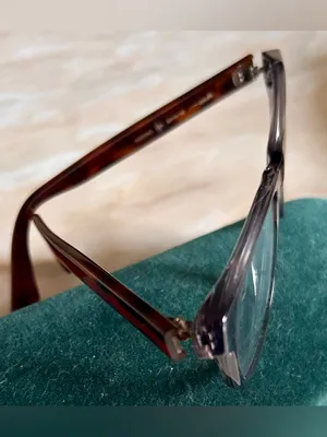 Gucci GG0040 004‎ Transparent Light Grey Plastic Square Eyeglasses w/Case thumbnail 9