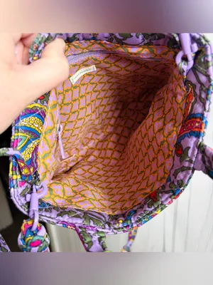 VERA BRADLEY Mini Original Tote in French Paisley Fall 2020 New Condition thumbnail 5