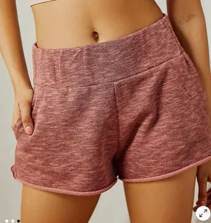 Free People Intimately Pink Shorts Size Medium thumbnail 1