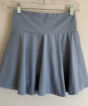 HALARA Light Gray Skater Skirt thumbnail 1