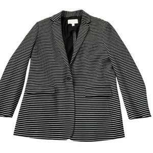 Hugo Boss Black Striped Blazer Women Size 14 | 53-2 thumbnail 2